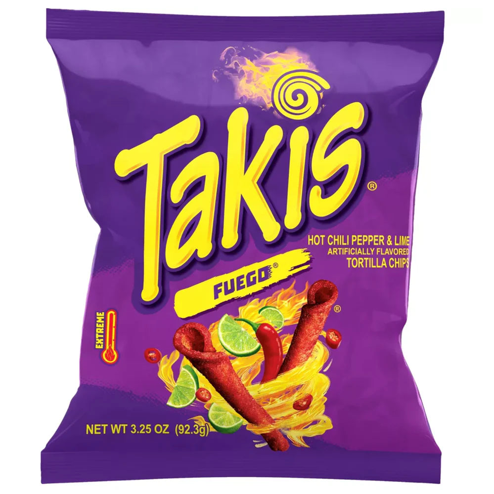 Takis Fuego 3.25 Oz - Wholesale 20 Pack