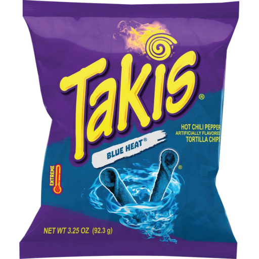 Takis Blue Heat 3.25 Oz - Wholesale 20 Pack